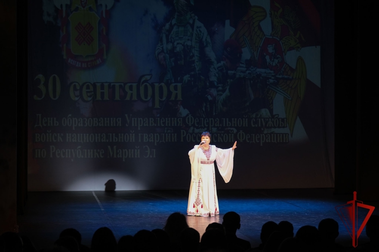 В Йошкар-Оле состоялось торжественное мероприятие, посвящённое 10-летию Управления Росгвардии по Республике Марий Эл (видео)