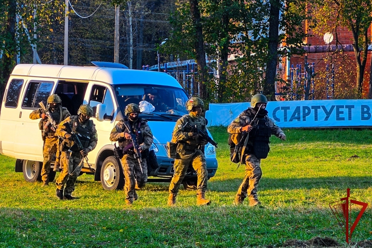 Сотрудники Росгвардии приняли участие в антитеррористическом учении в Республике Марий Эл